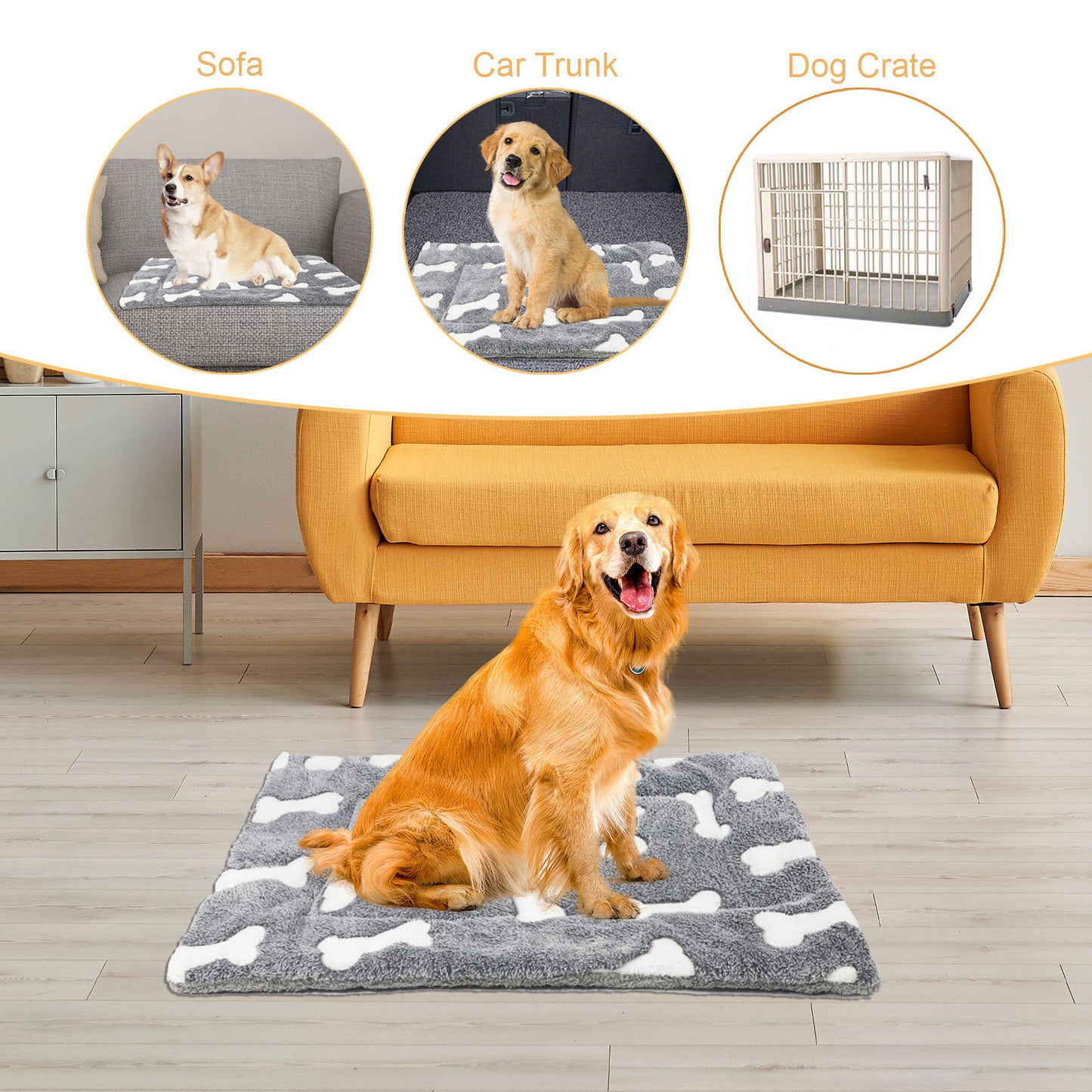 Self-Warming Dog Bed