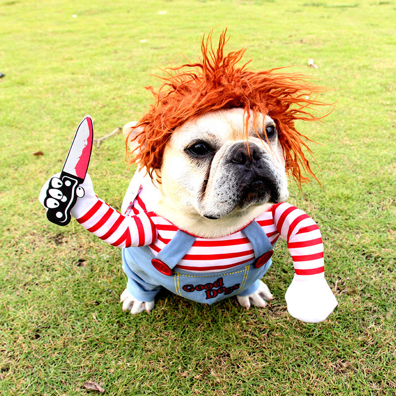 Chucky and horseman riding costume
