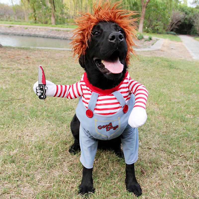 Chucky and horseman riding costume