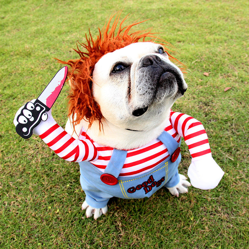 Chucky and horseman riding costume