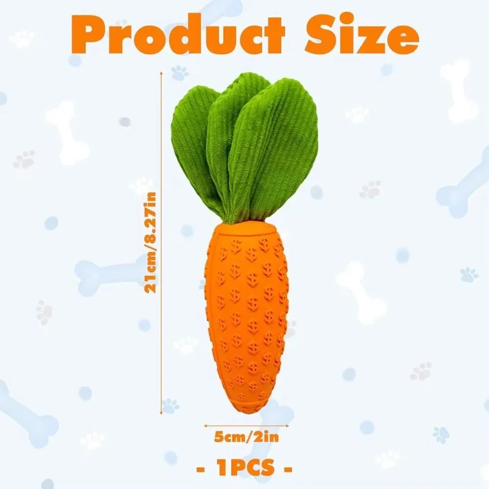 Dog carrot toy