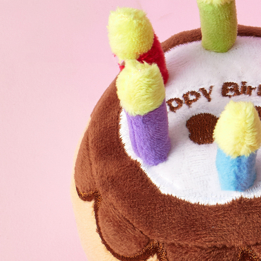 Birthday cake plush