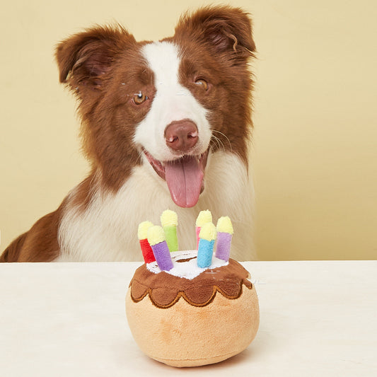 Birthday cake plush