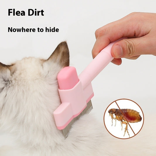 Pet Comb Dog Flea Removal Comb Dense Gear Comb
